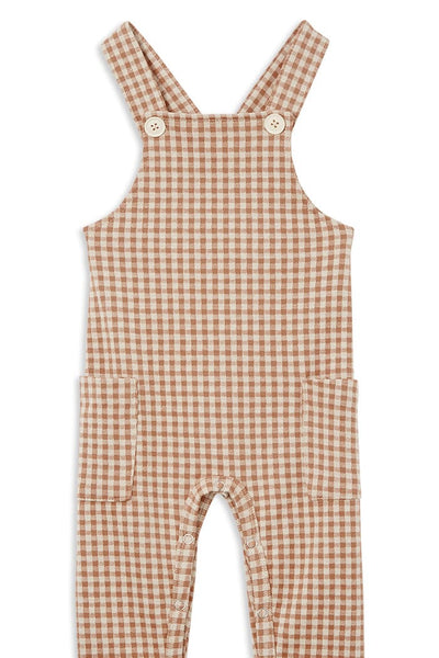 Milky Check Overall Overalls Milky 
