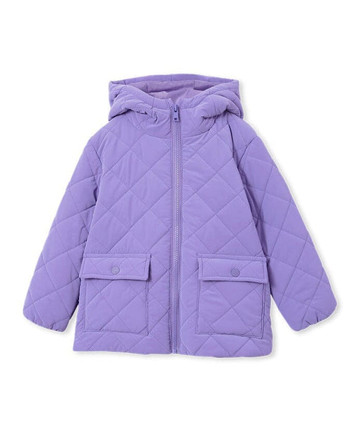 Milky Lavender Puffer Jacket