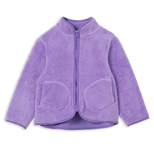 Milky Lavender Sherpa Jacket