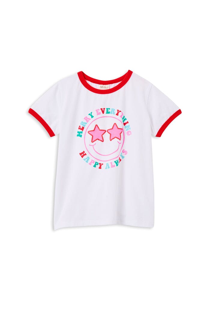 Milky - Merry Everything Tee Short Sleeve T-Shirt Milky 