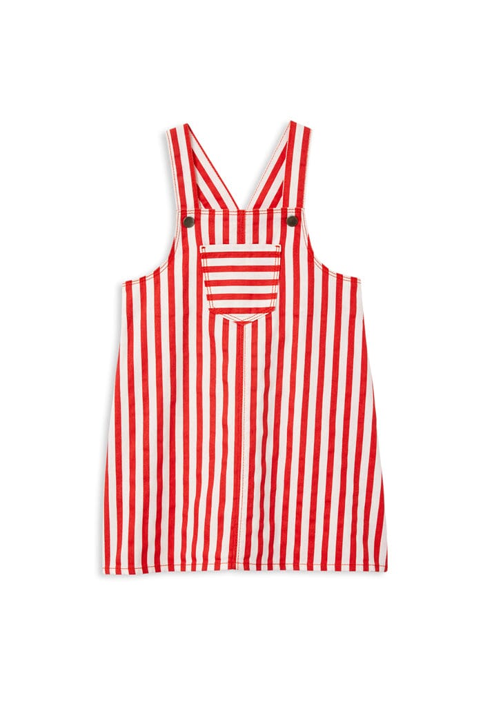 Milky - Red Stripe Pinni Sleeveless Dress Milky 