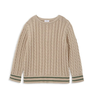 Milky - True Natural Cable Knit Jumper