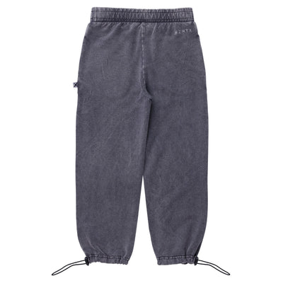 Minti Blasted Toggle Trackies - Black Wash Trackpants Minti 