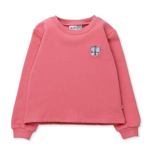 Minti Butterfly Patch Furry Crew - Rose