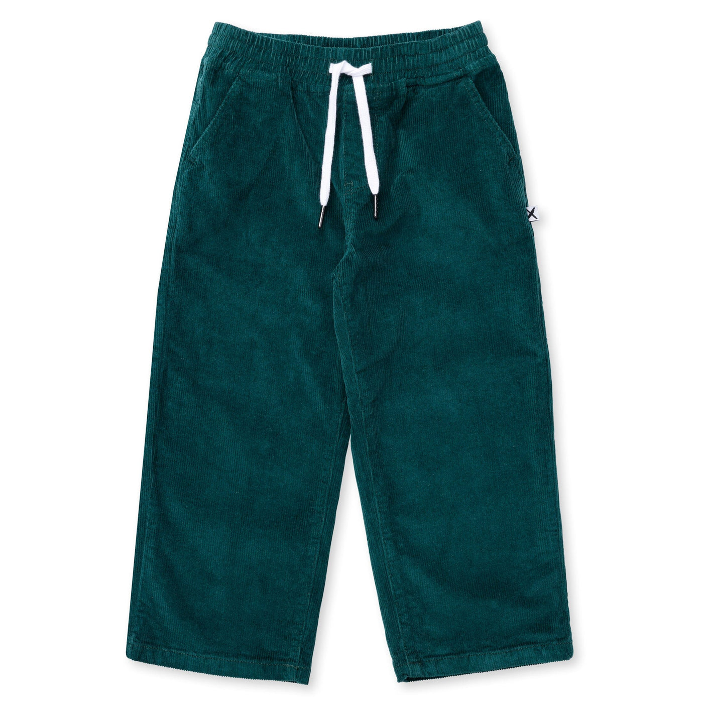 Minti Cosy Cord Pants - Dark Green Pants Minti 