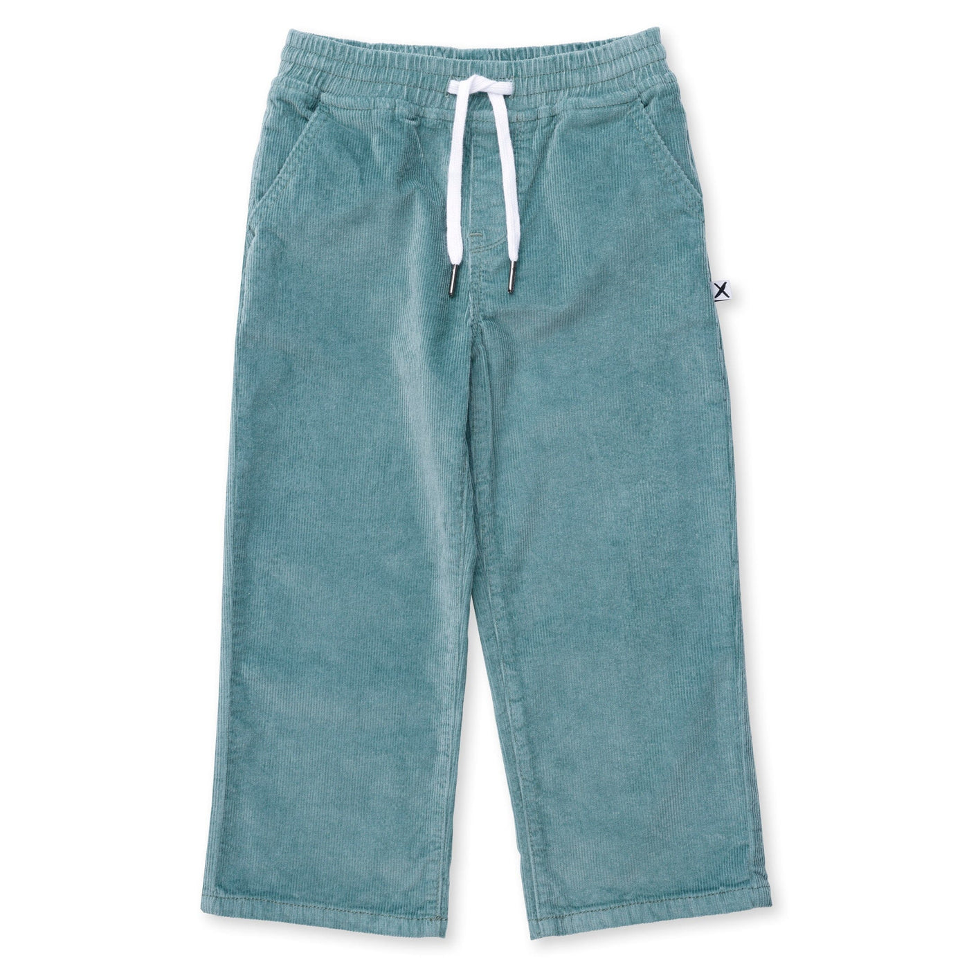 Minti Cosy Cord Pants - Muted Green Pants Minti 