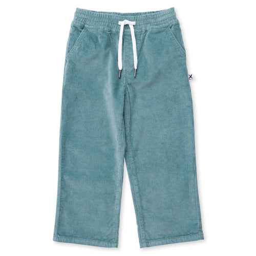 Minti Cosy Cord Pants - Muted Green