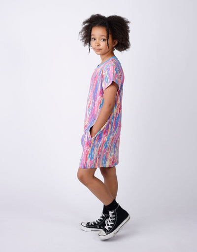 Minti - Crayon Dress | Multi Short Sleeve Dress Minti 