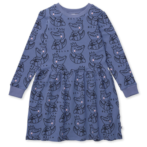 Minti Crown Crocs Dress - Dark Cornflower