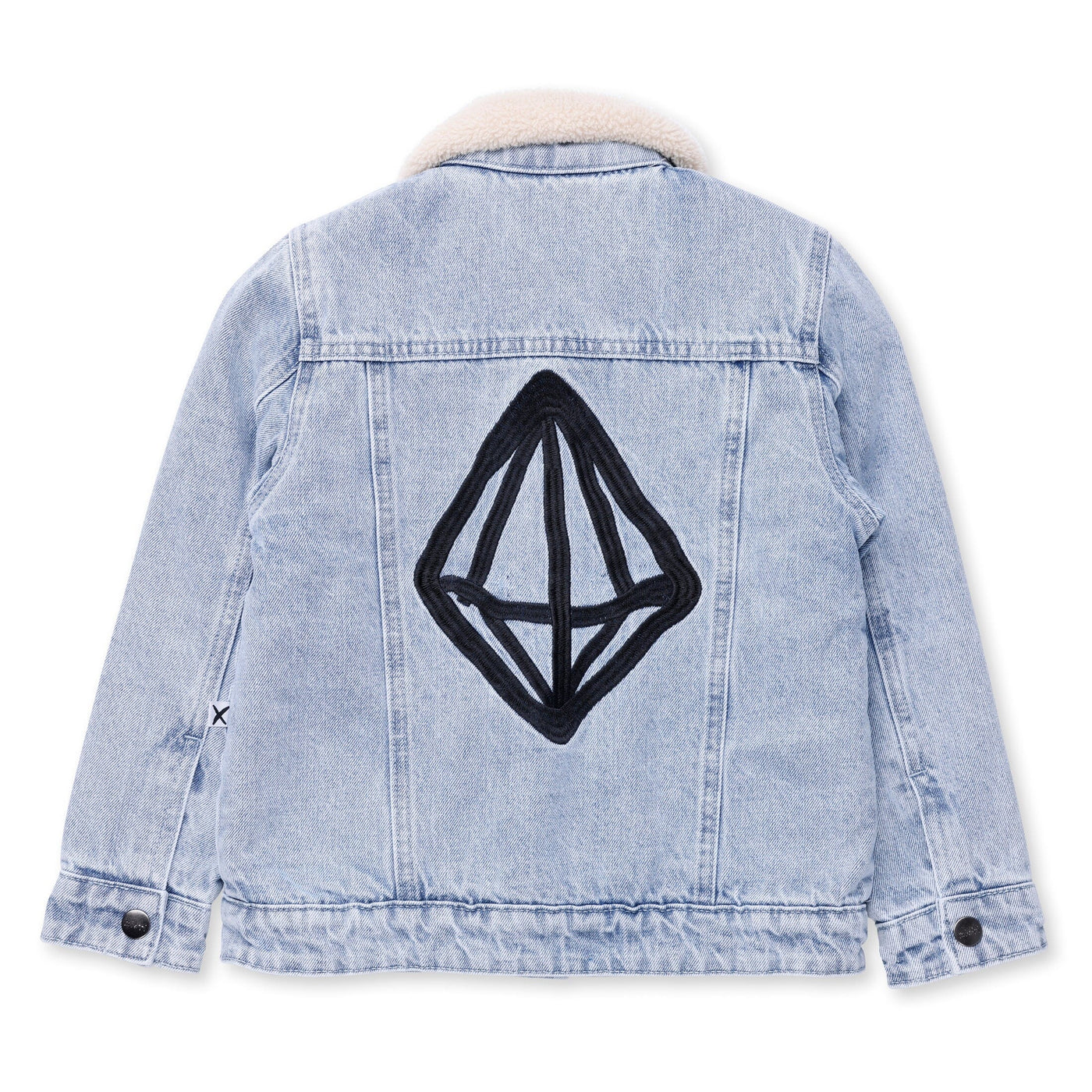 Minti Diamond Denim Bomber - Blue Denim Jacket Minti 
