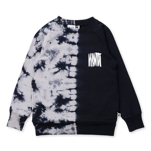 Minti Duo Tie Dye Crew - Black