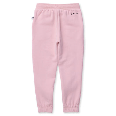 Minti Furry Gathered Cuff Trackies - Muted Pink Trackpants Minti 