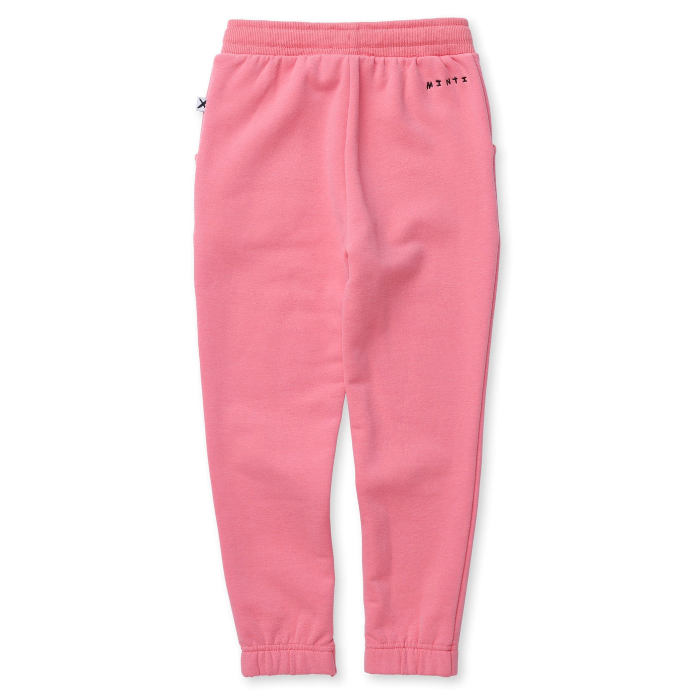 Minti Furry Gathered Cuff Trackies - Pink Trackpants Minti 