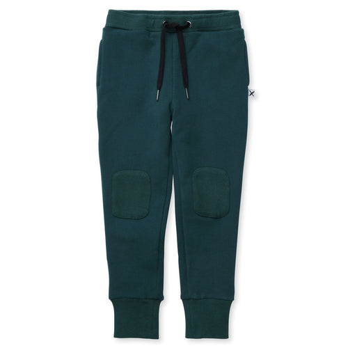 Minti Furry Patch Trackies - Forest