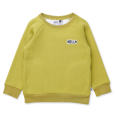 Minti Furry Waffle Crew - Zest Jumper Minti 