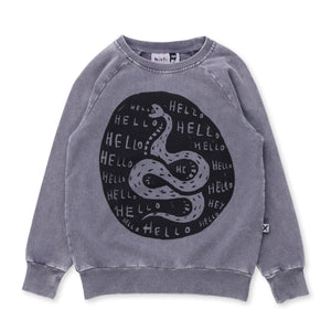 Minti Hello Snake Crew - Grey Wash