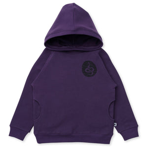 Minti Hello Snake Furry Hood - Grape