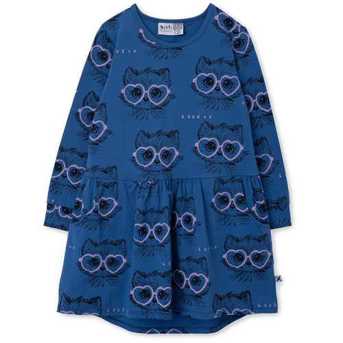 Minti Lovely Fox Dress - Blue