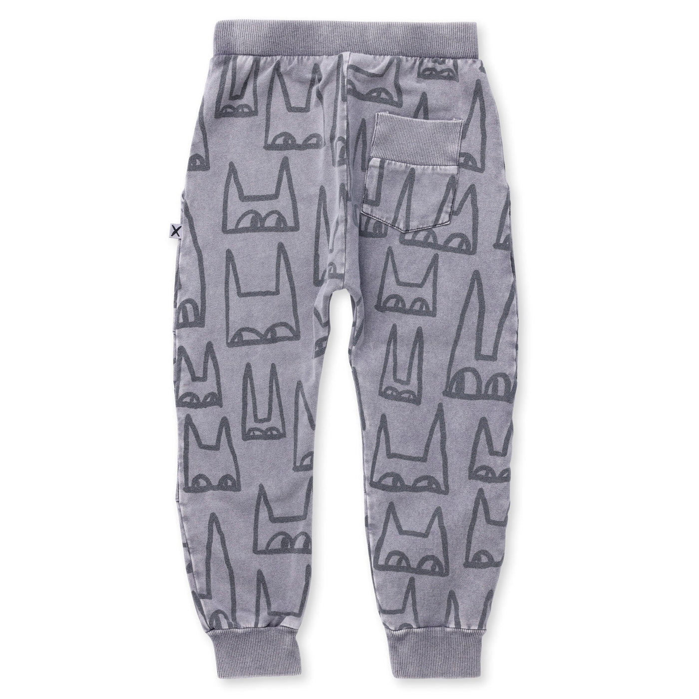 Minti Masks Reinforced Trackies - Grey Wash Trackpants Minti 