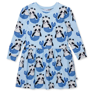 Minti Mer - Panda Dress - Blue