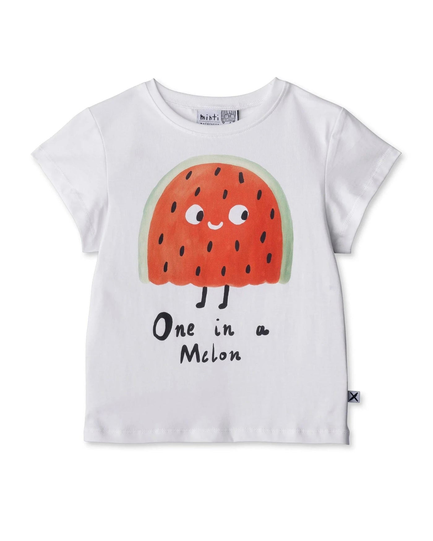 Minti - One In A Melon Tee | Off White - PREORDER Short Sleeve T-Shirt Minti 