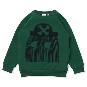 Minti Seaweed Monster Furry Crew - Kelly Green