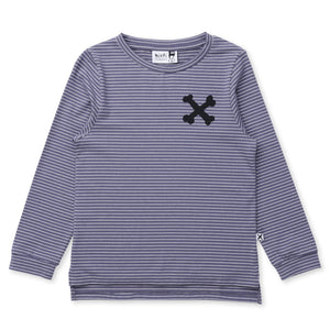 Minti Seaweed Monster Tee - Storm Stripe