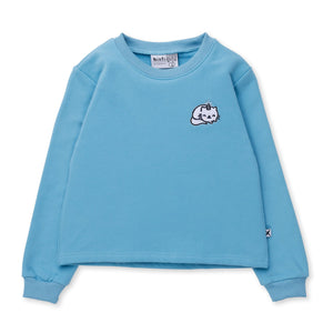 Minti Sleepy Unicat Patch Furry Crew - Light Aqua