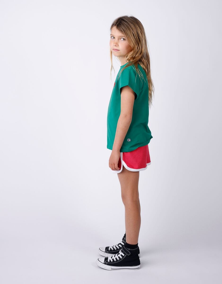Minti - Sleepy Watermelon Tee | Kelly Green Short Sleeve T-Shirt Minti 
