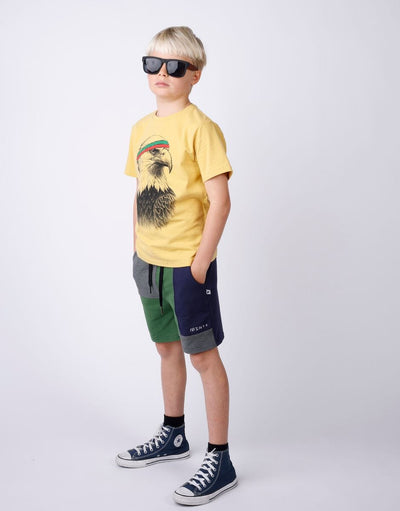 Minti - Sliced Short | Olive/Charcoal/Navy Shorts Minti 