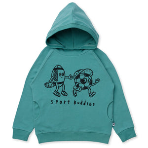 Minti Sport Buddies Hood - Emerald