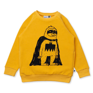 Minti Super Sloth Furry Crew - Mustard