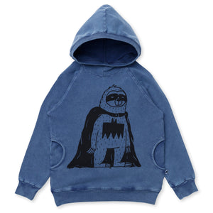 Minti Super Sloth Hood - Midnight Wash