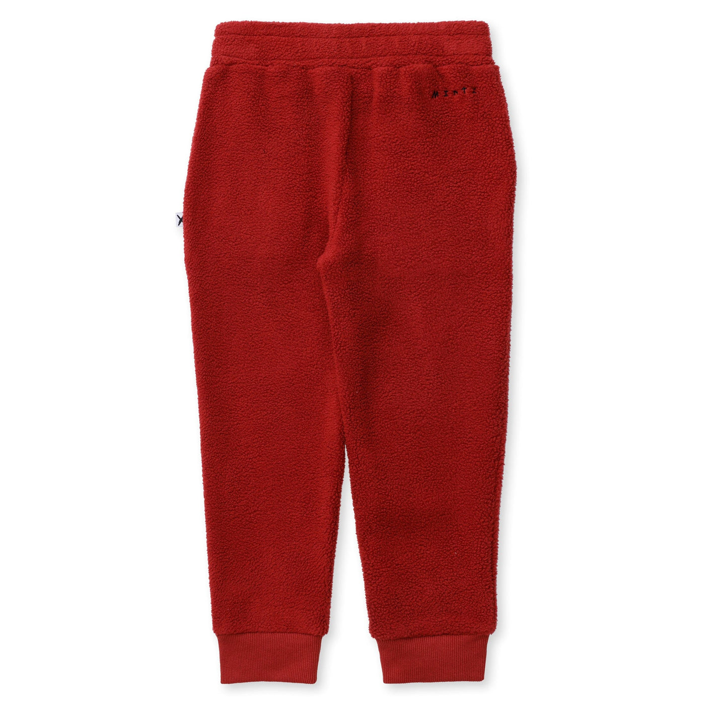 Minti Teddy Trackies - Rusty Red Trackpants Minti 