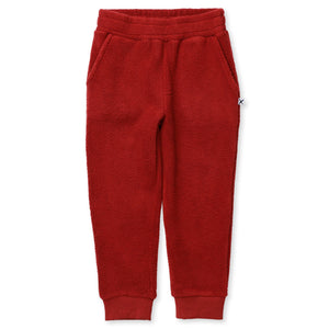 Minti Teddy Trackies - Rusty Red