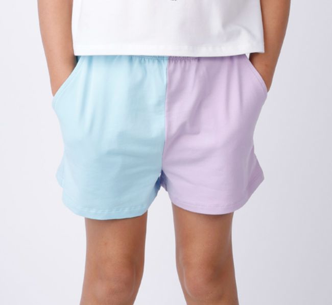 Minti - Two Tone Short | Aqua/Purple Shorts Minti 