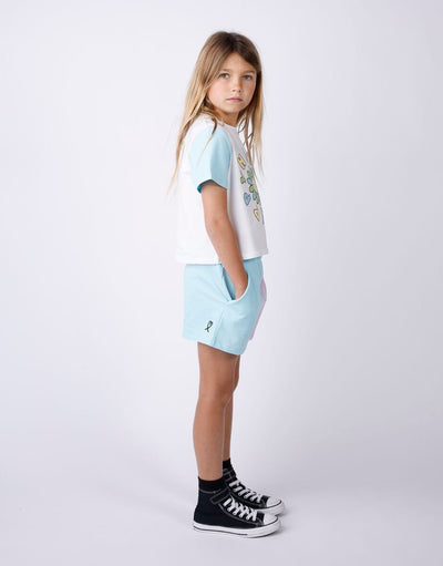 Minti - Two Tone Short | Aqua/Purple Shorts Minti 