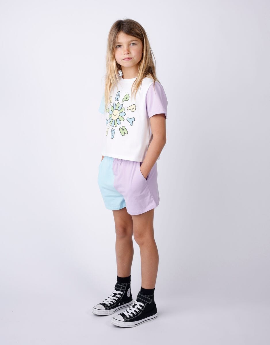 Minti - Two Tone Short | Aqua/Purple Shorts Minti 
