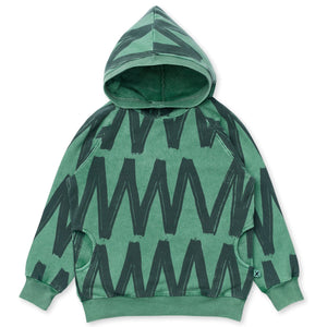 Minti Zig Zag Hood - Turf Wash