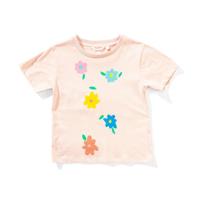 Missie Munster - Daisy Tee Coral Short Sleeve T-Shirt Missie Munster 