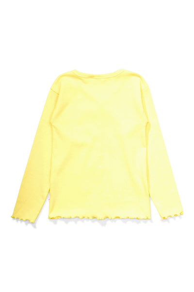 Missie Munster - Dance Rib LS Tee | Lemon Long Sleeve T-Shirt Missie Munster 