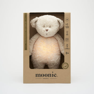 Moonie - Organic Humming Bear | Sand Soft Toy Moonie 