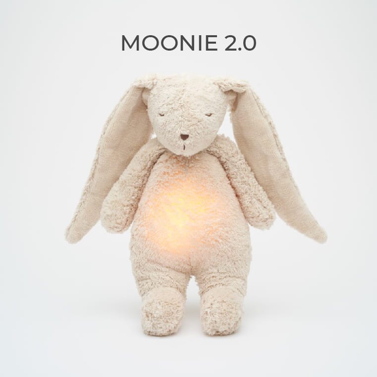 Moonie - Organic Humming Bunny | Sand Soft Toy Moonie 