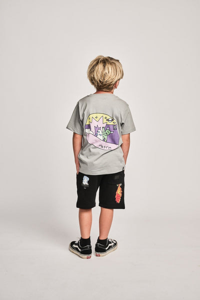 Munster Kids - Alleysonme SS Tee Light Grey Short Sleeve T-Shirt Munster Kids 