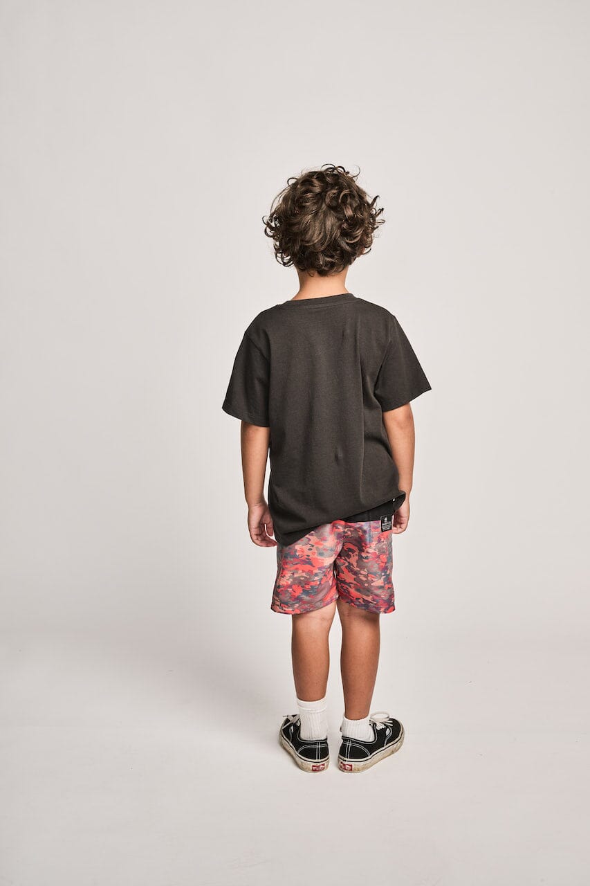 Munster Kids - Camofire Bshort Black/ Camo Boardshorts Munster Kids 