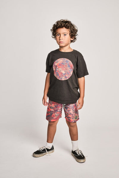 Munster Kids - Camofire Bshort Black/ Camo Boardshorts Munster Kids 