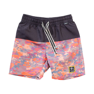 Munster Kids - Camofire Bshort Black/ Camo Boardshorts Munster Kids 