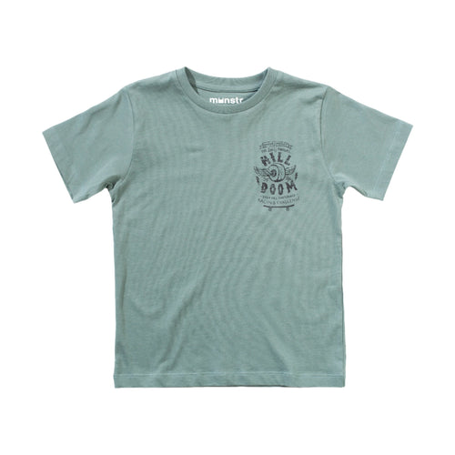 Munster Kids - Doom Hill SS Tee New Green