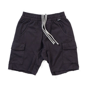 Munster Kids - Fave Cargo Short Washed Black