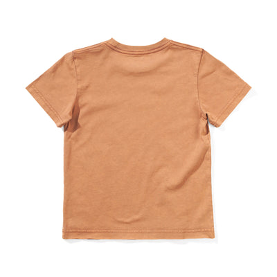 Munster Kids - Mnstr Plain SS Tee Washed Almond Short Sleeve T-Shirt Munster Kids 